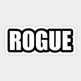 Rogue Sticker